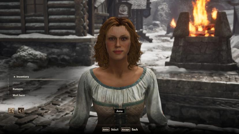 Анна-колдунья, спутница addon
