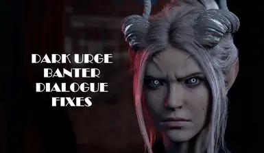 Fixed dialogues in the game Dark Urge. addon