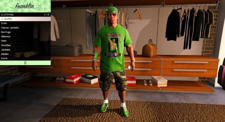 T-shirt John Cena addon