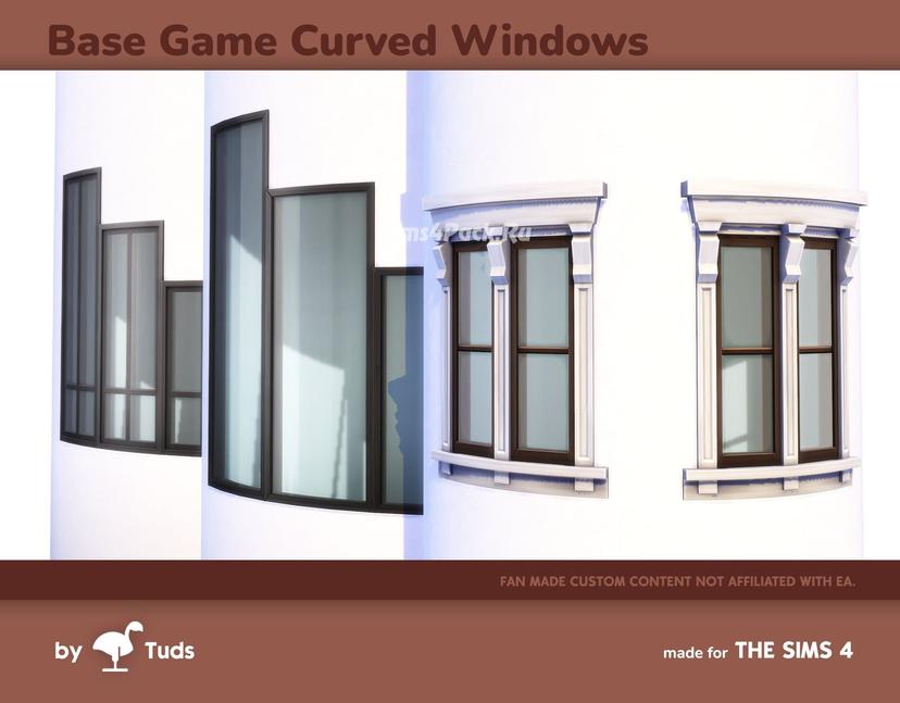 Base game Curved Windows addon