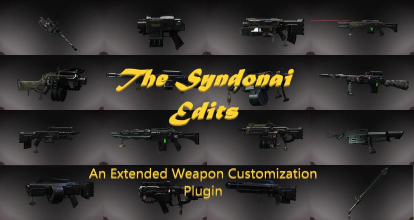 Syndonai Edits - plugin for advanced weapon customization addon