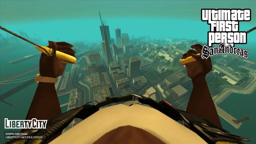 Ultimate First Person Mod for GTA SA addon