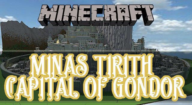 Minas Tirith - Capital of Gondor | Карта для Minecraft addon