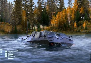 TATRAPAN 6x6 version 1 for Spintires: MudRunner (v25.02.21) /Mod addon