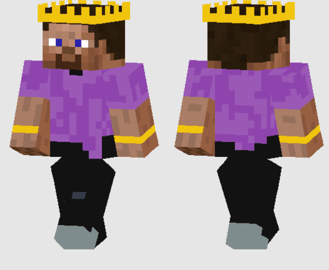 Skin King Steve addon