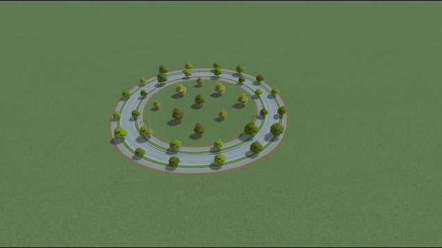 Road: Regular circle addon