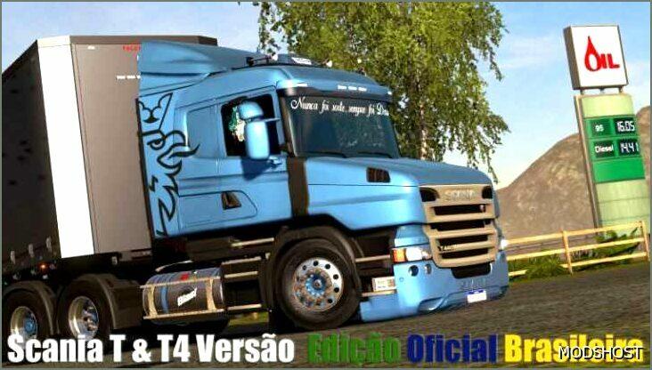 Грузовик Scania T и T 124G Brazilian Edit 1.52 addon