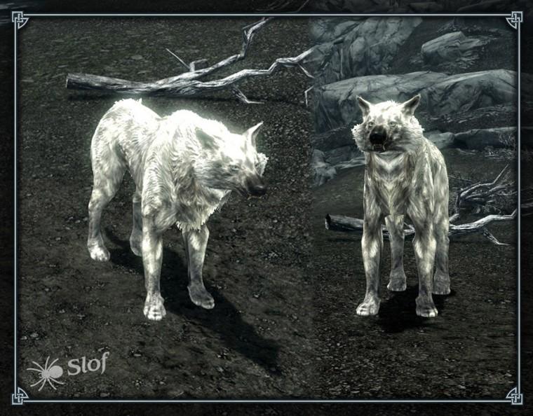 New wolves for Skyrim addon