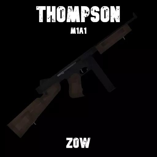 Мод ZRHC Thompson M1A1 (Tommy Gun) addon