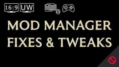 Mod Manager Fixes and Improvements addon