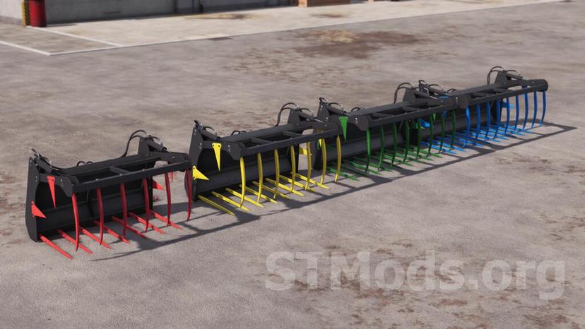 Siewmet Manure Grab Pack  Мод addon