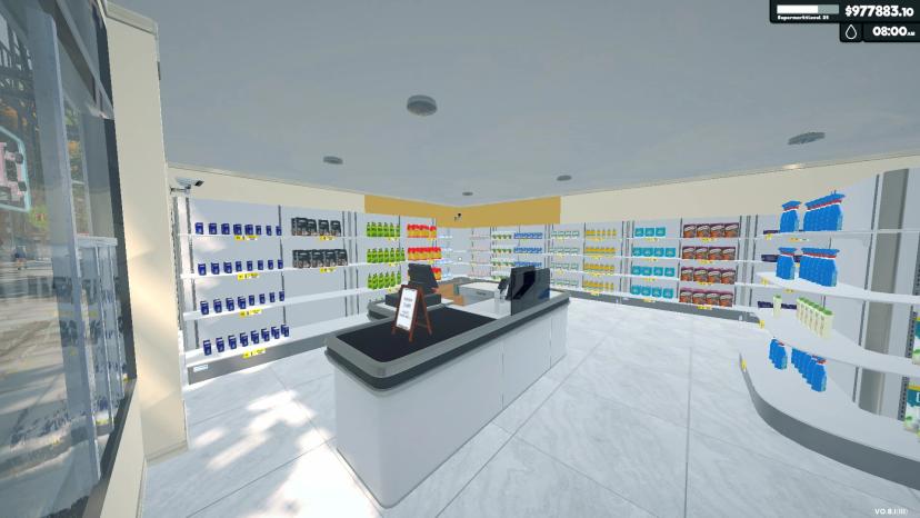 Supermarket Simulator - Lukreve addon