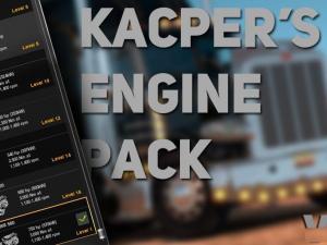 Mod Kacper's Engine Pack v1.0 - ATS Edition addon