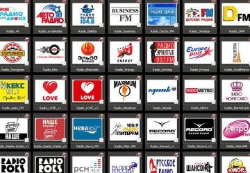 Russian radio stations addon