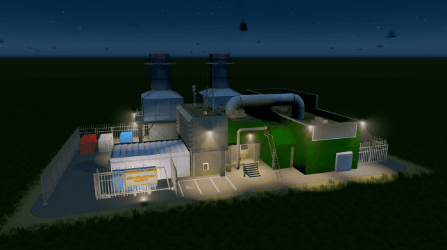 Super Waste Recycling Center addon