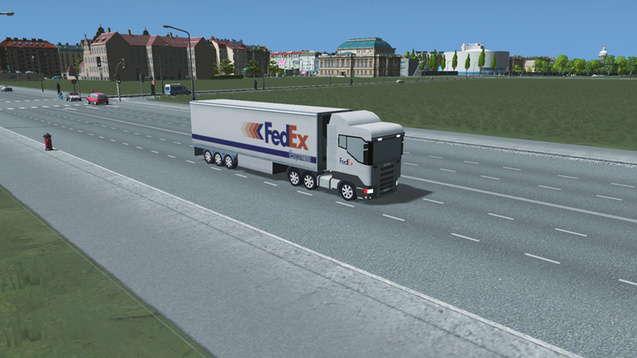 Mod: FedEx - truck addon