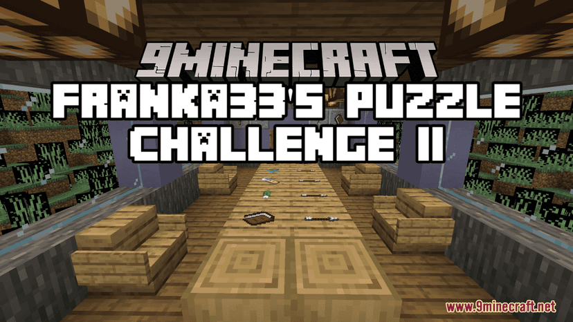 Карты Franka33's Puzzle Challenge II (1.20.4, 1.19.4) - креативные карты-головоломки addon