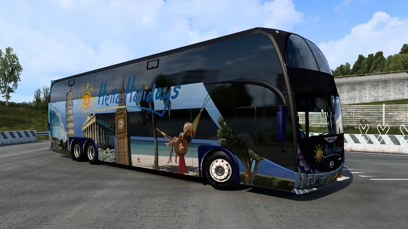 BigBus traffic pack мод addon