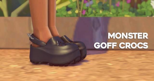 Сабо "Monster Goff Crocs" addon