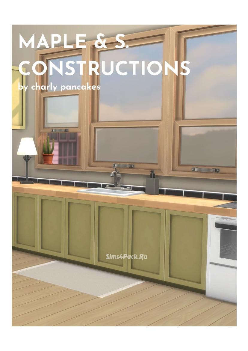 Set of windows Maple and S. Designs p.2 addon