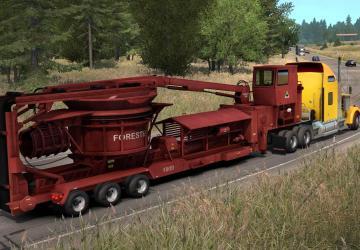 Multiple Trailers in Traffic версия 9.8 для American Truck Simulator (v1.51.x)/Мод addon