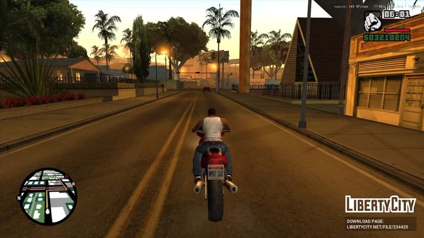 Radar in the style of GTA: San Andreas – The Definitive Edition addon