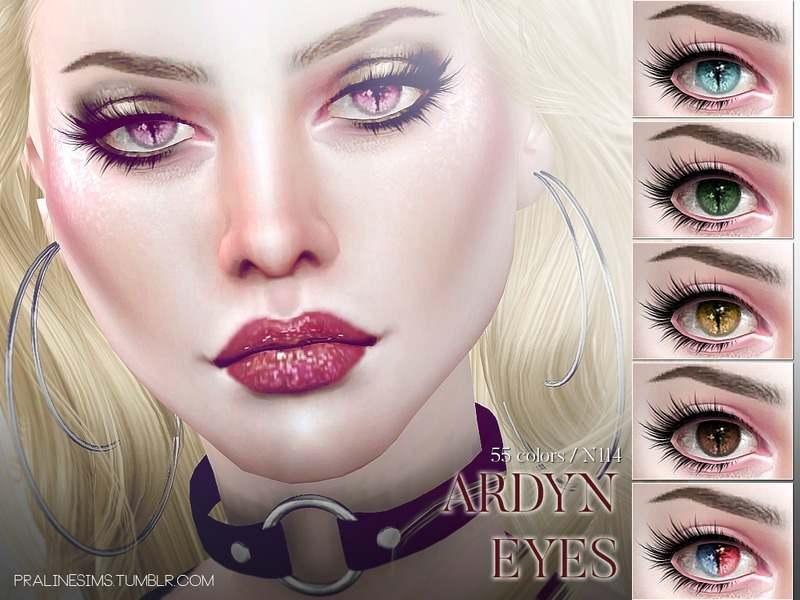 Set of lenses "Ardyn Eyes N114" addon