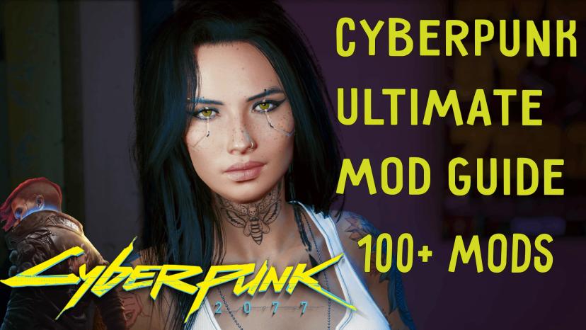 How to Mod Cyberpunk 2077. Ultimate Guide With 100 Plus Mods and Mod List Step By Step.  Convenient for beginners addon