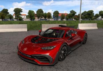Mercedes AMG One 2021 версия 1.2 Мод для American Truck Simulator (v1.49.x). addon