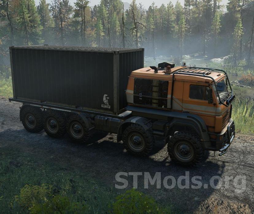Mod KamAZ-64131 “AZOV 10x10” addon