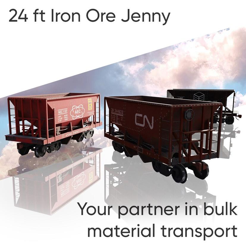 24ft Iron Ore Jenny addon
