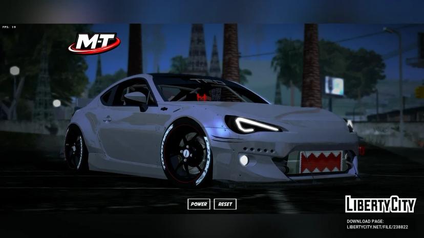 Гонки на Toyota GT86 мод addon