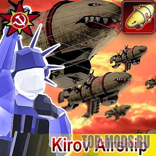 Mod “C&C Red Alert3: Kirov Airship VTOL” addon