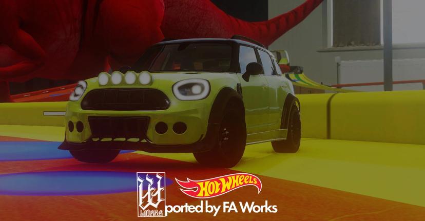 FA Hot Wheels Гоночная трасса addon