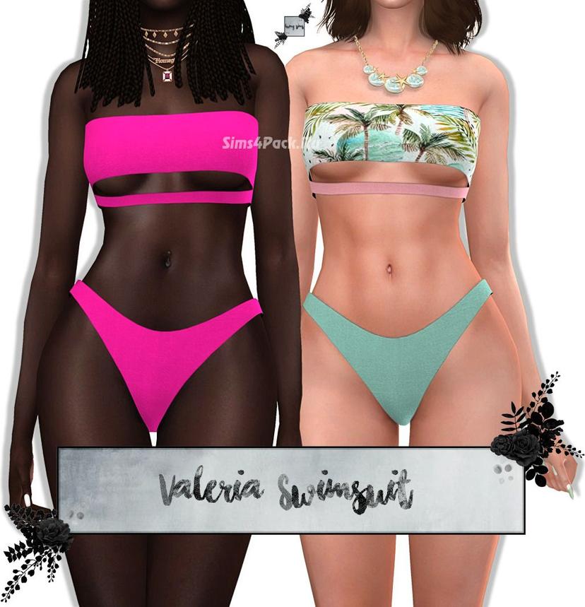 Valeria's swimsuit addon