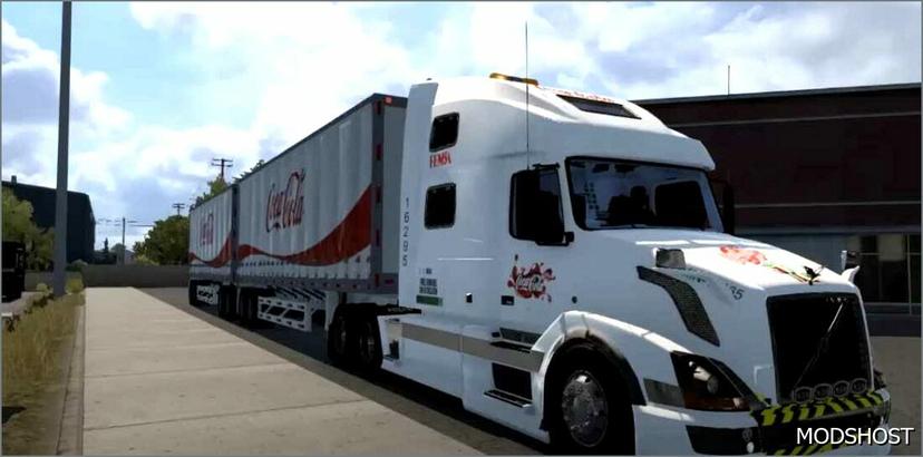 Skins Volvo VNL 780 Mexicanas 1.51 addon