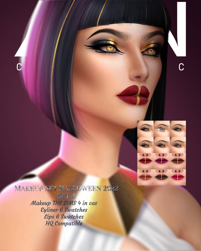 Набор косметики "MAKEUP SET HALLOWEEN 2022 SET 4" addon