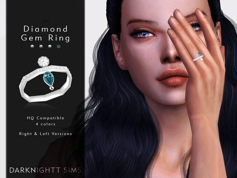 Ring "Diamond Gem Ring" addon