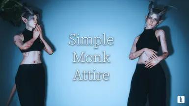 Simple monastic clothing addon
