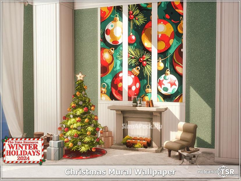 Christmas Fresco Wallpaper addon