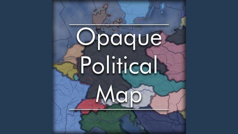Mod "Opaque political map" for Hearts of Iron 4 (v1.14.1 - 1.14.4)... addon