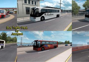 Bus Traffic Pack version 1.4.16 for American Truck Simulator (v1.51.x) addon