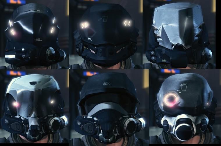 XCOM2 "Futuristic Helmet / Black Light: Helm of Retribution." addon