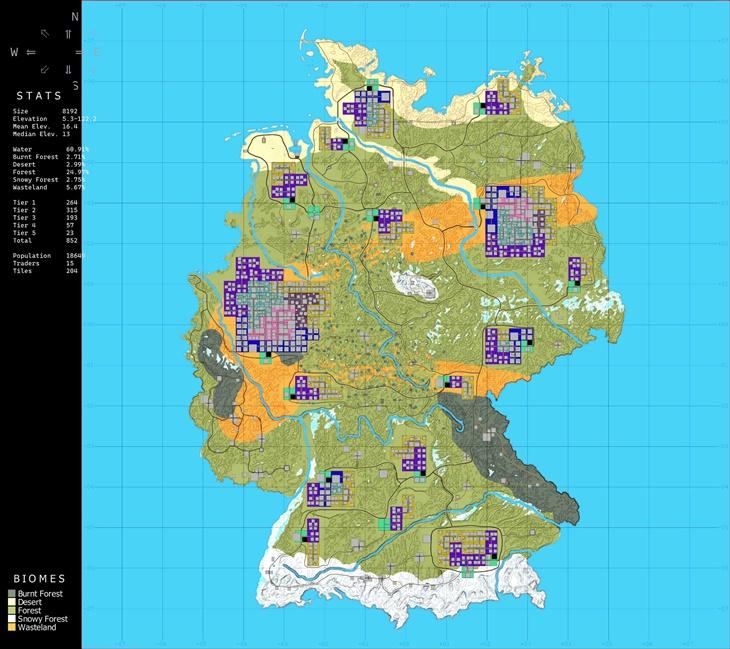 Map: Germany Undead 21 A21 addon