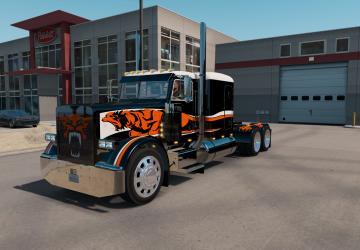 Mod Skin “Catmando” for Peterbilt 389 addon