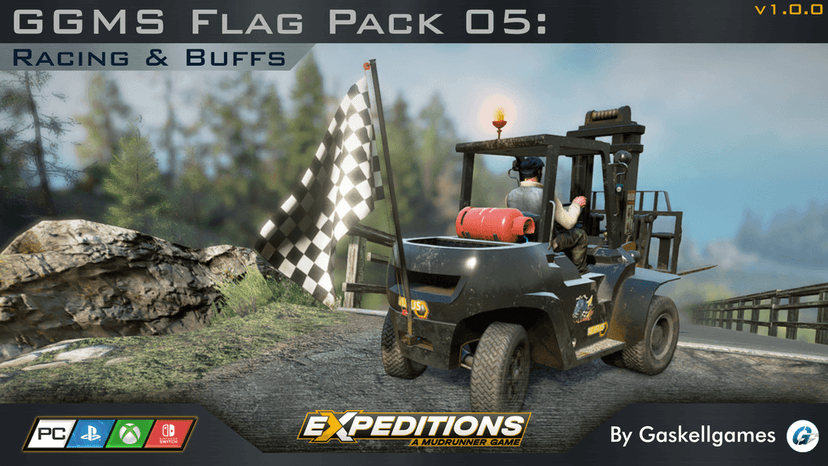 GGMS Flag Pack 05: Racing buffs addon