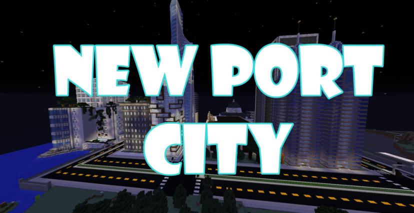 New Port City | Карта для Minecraft addon