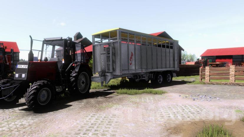 Fliegl Animal Transporter Мод addon