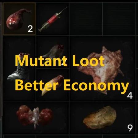 Mutant Loot (only the main parts and at a lower price) mod addon