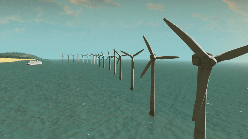 Marine turbine addon